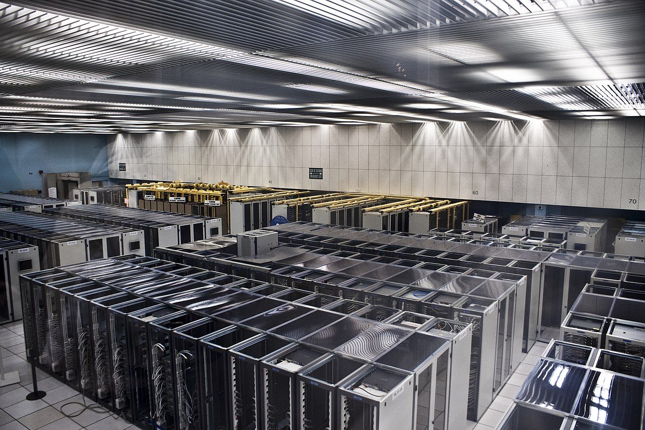 Data center server room